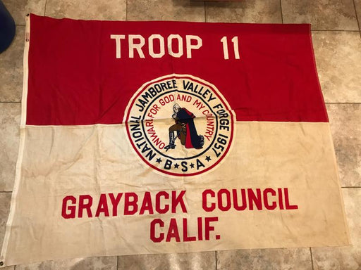 1957 NJ Troop Flag