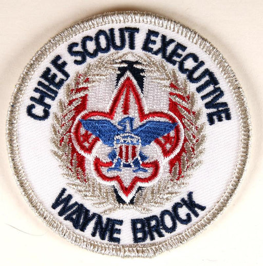 Chief Scout Executive Wayne Brock Patch