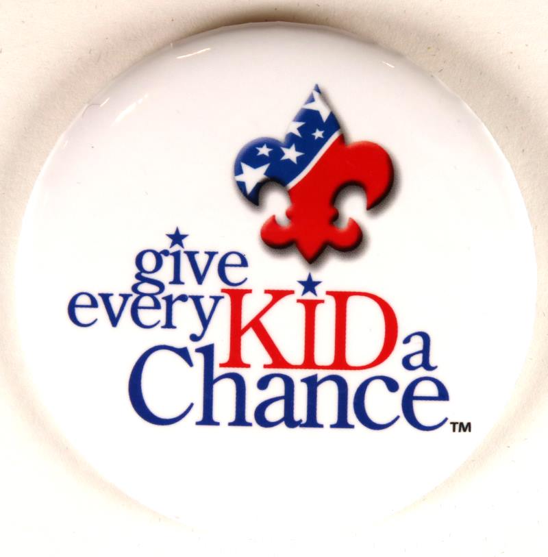 Give Every Kid a Chance Pin Back