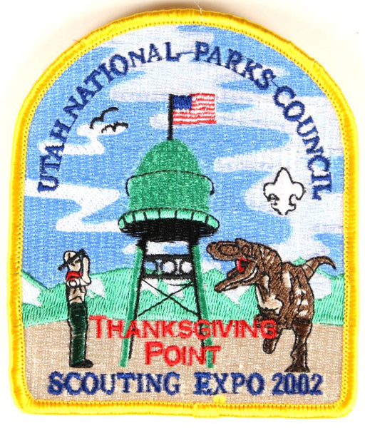 2002 Scout Expo Patch Light Green Tower