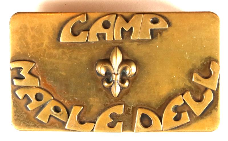 Maple Dell Camp Belt Buckle