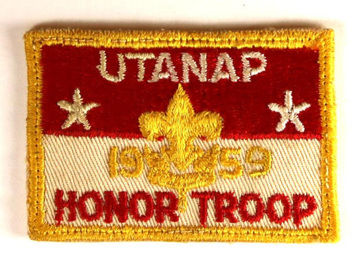 Utah National Parks 1959 Honor Troop Patch