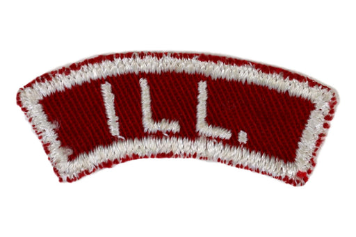 Illinois Red and White State Strip