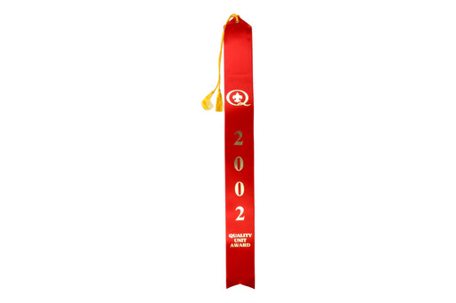 2002 Quality Unit Ribbon