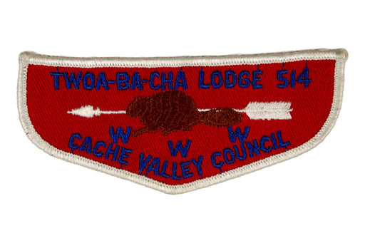 Lodge 514 Twoa-Ba-Cha Flap F-2c