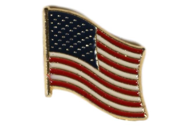 American Flag Tie Tac