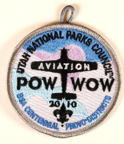 2010 Aviation Pow Wow Patch Utah National Parks