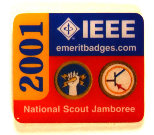 2001 NJ Electricity Merit Badge Pin
