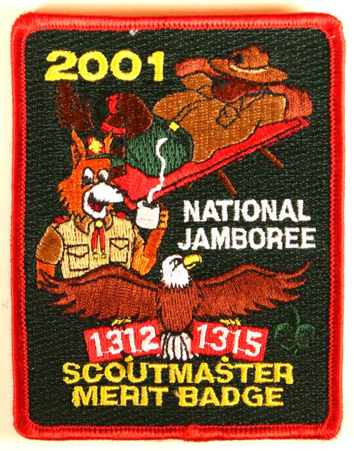 2001 NJ Scoutmaster Merit Badge Patch