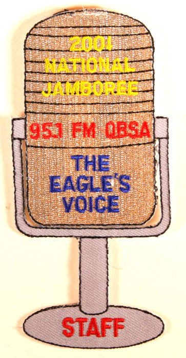 2001 NJ Radio Staff Patch