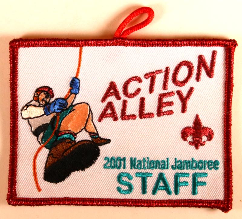 2001 NJ Action Alley Staff Patch