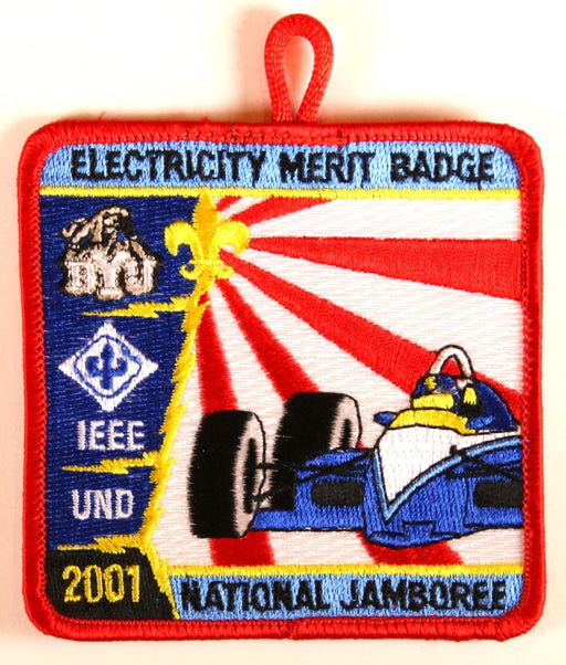 2001 NJ Electricity Merit Badge Patch