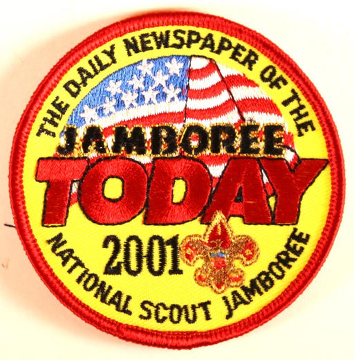 2001 NJ Jamboree Today Staff Patch