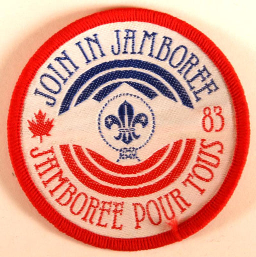 1983 WJ Join in the Jamboree Patch