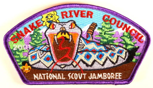 Snake River JSP 2001 NJ Maroon Border