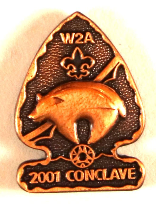 2001 Section W2A Conclave Pin Staff