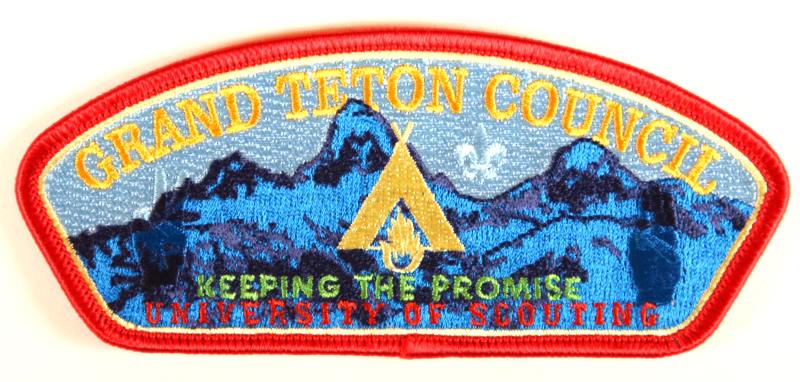 Grand Teton CSP SA-New University of Scouting Red Border