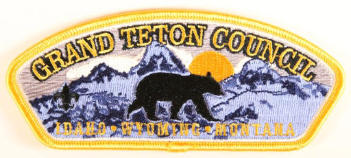 Grand Teton CSP SA-New Black Bear Yellow Border