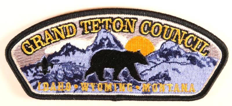 Grand Teton CSP SA-New Black Bear Black Border