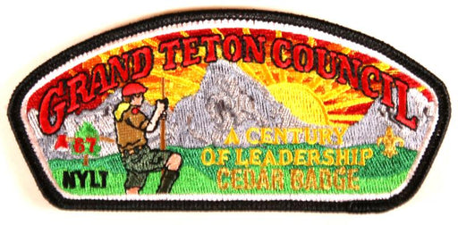 Grand Teton CSP SA-New Cedar Badge Black Border