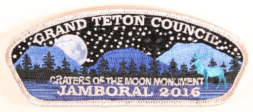 Grand Teton CSP SA-New Jamboral 2016 Silver Mylar Border