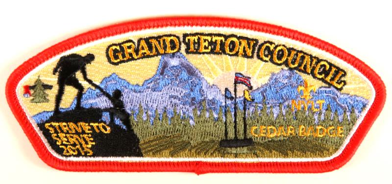 Grand Teton CSP SA-New Cedar Badge 2015 Red Border