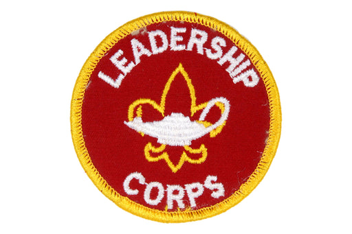 Leadership Corps Patch 1970s Round
