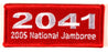 2005 NJ Troop 2041 Unit Number