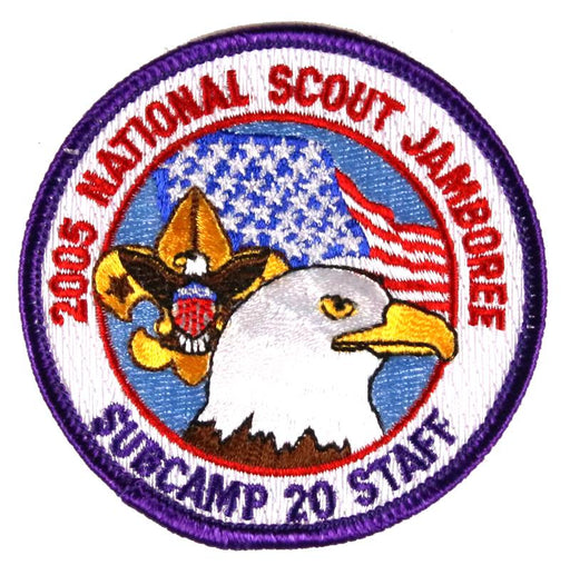 2005 NJ Subcamp 20 Staff Patch