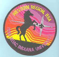 1996 NOAC Western Region Jacket Patch