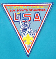 1971 WJ USA Contingent Jacket Patch