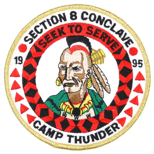 1995 Section 8 Conclave Jacket Patch