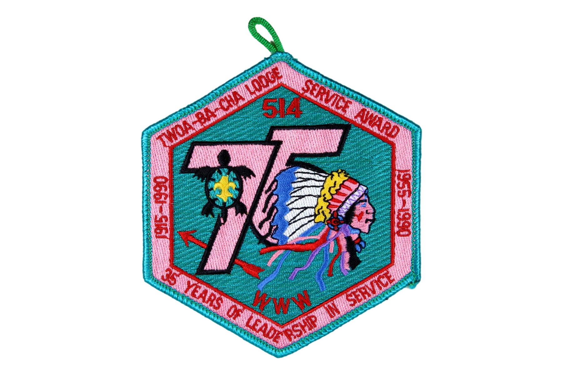 Lodge 514 Twoa-Ba-Cha Patch X-2
