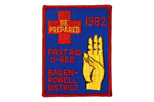 1982 Baden-Powell District First Aid O-Ree