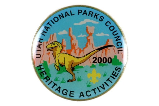 2000 Utah National Parks Heritage Activities Pin