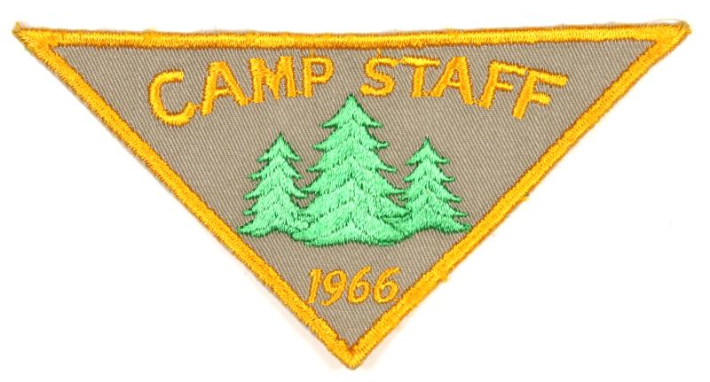 1966 Camp Staff Patch