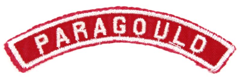 Paragould Red and White City Strip