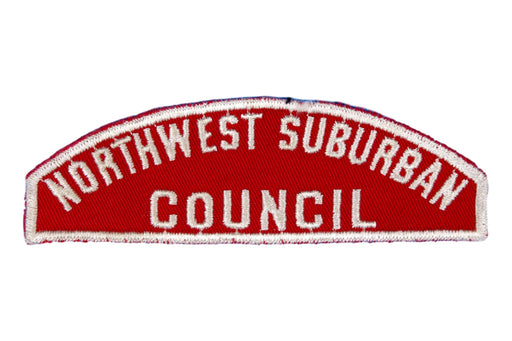Northwest Suburban Red and White Council Strip