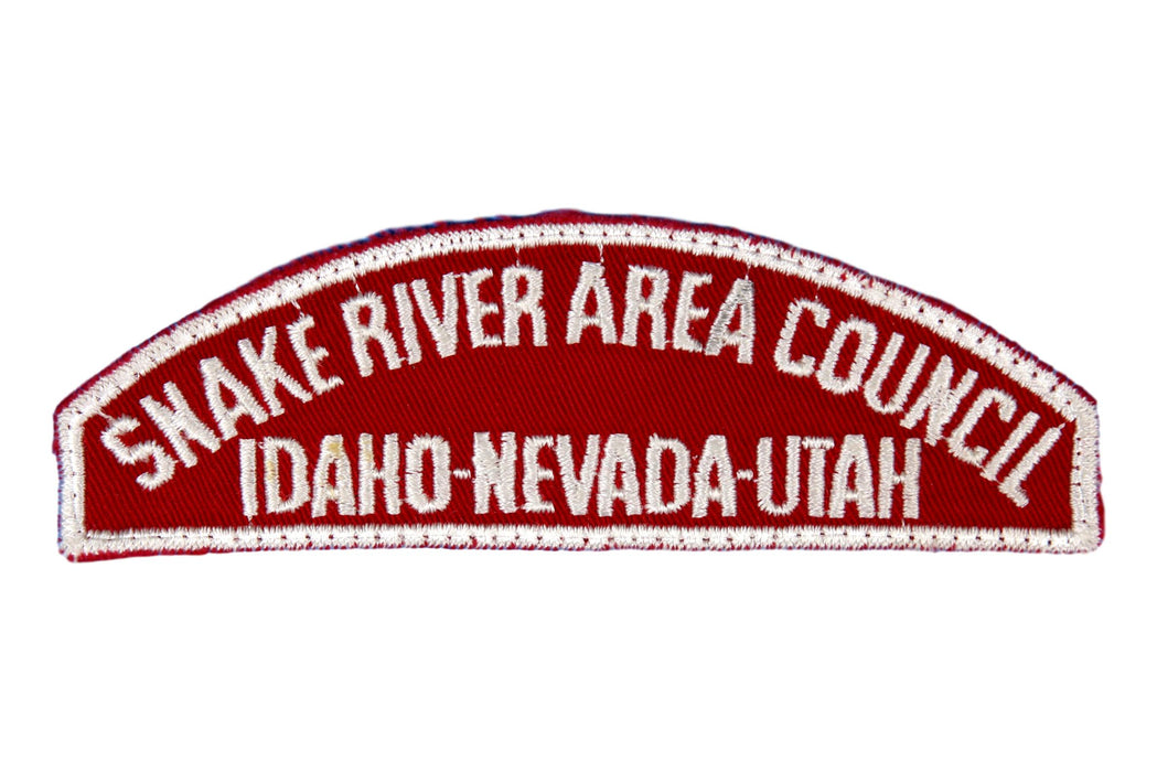 Snake River Area Red and White Council Strip