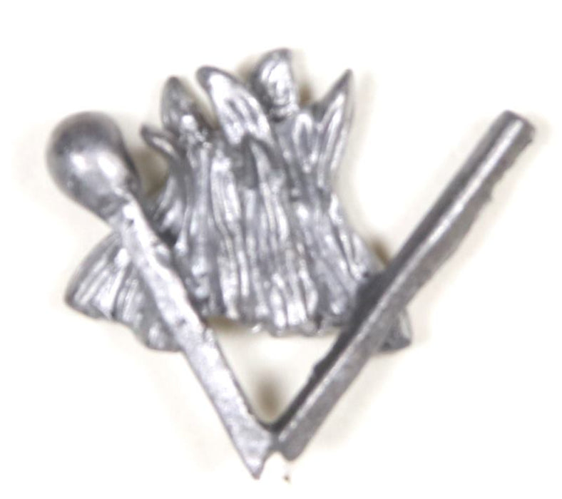 Broken Match Pin Silver
