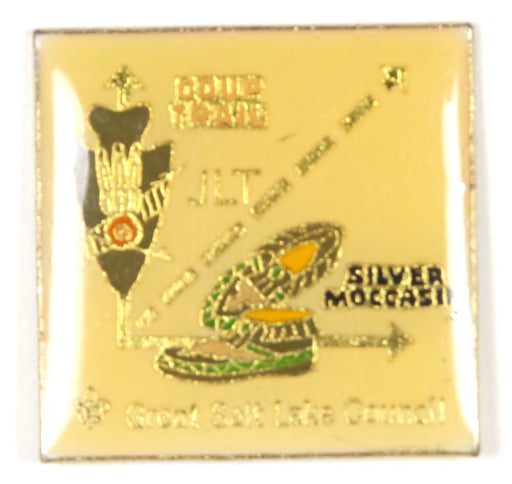 Lodge 520 Pin Silver Mocassin