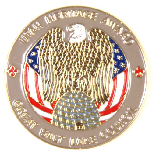 Great Salt Lake Utah Heritage Award Pin