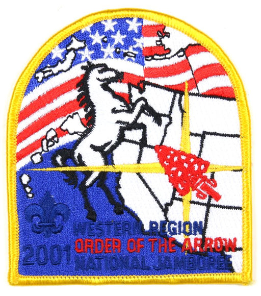 2001 NJ Western Region Order of the Arrow Patch