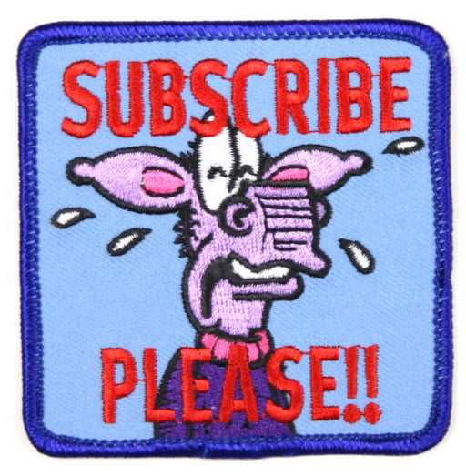 Boy's Life Subscribe Please!! Patch