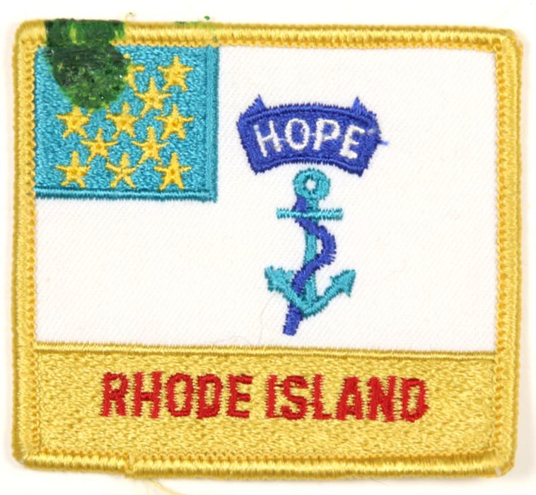 1981 NJ Subcamp Patch Rhode Island