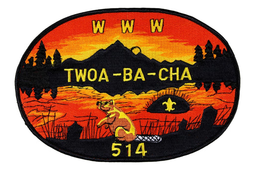 Lodge 514 Twoa-Ba-Cha Patch J1 Jacket Patch