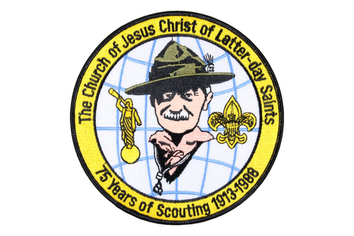 LDS 75th Anniversary Jacket Patch