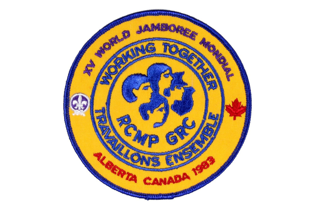 1983 WJ RCMP Jacket Patch