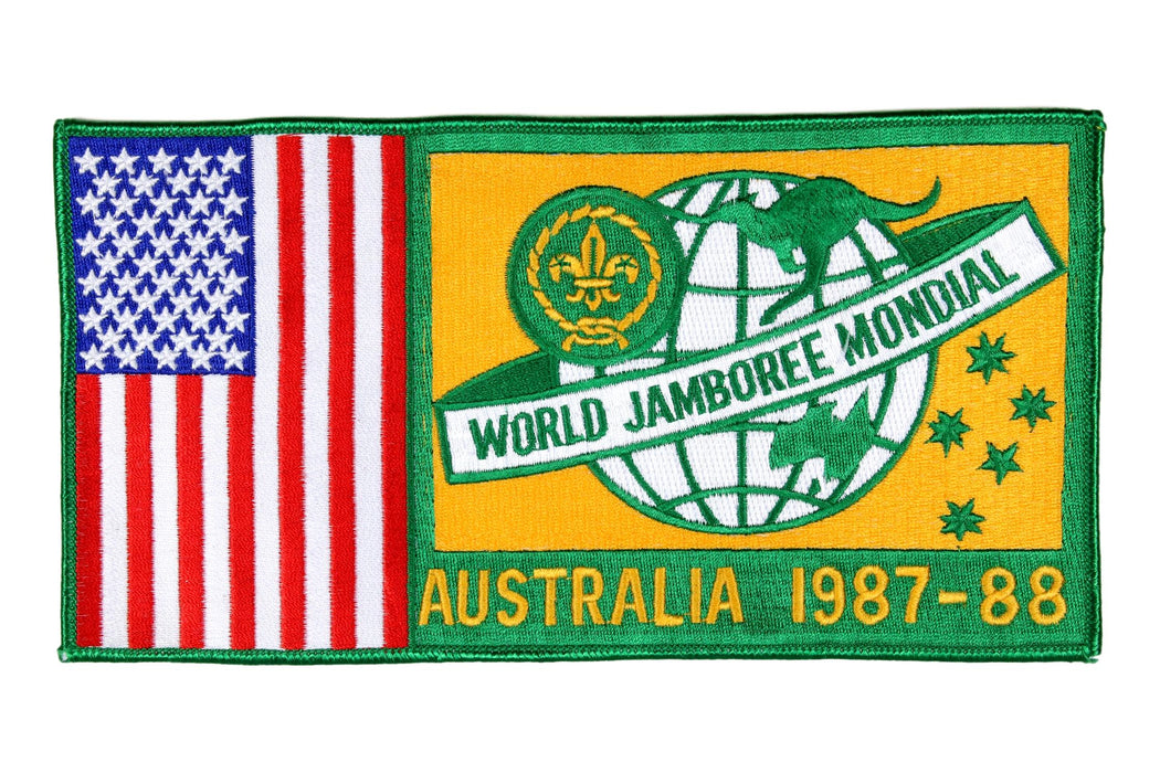 1987-88 WJ USA Contingent Jacket Patch