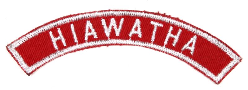 Hiawatha Red and White City Strip